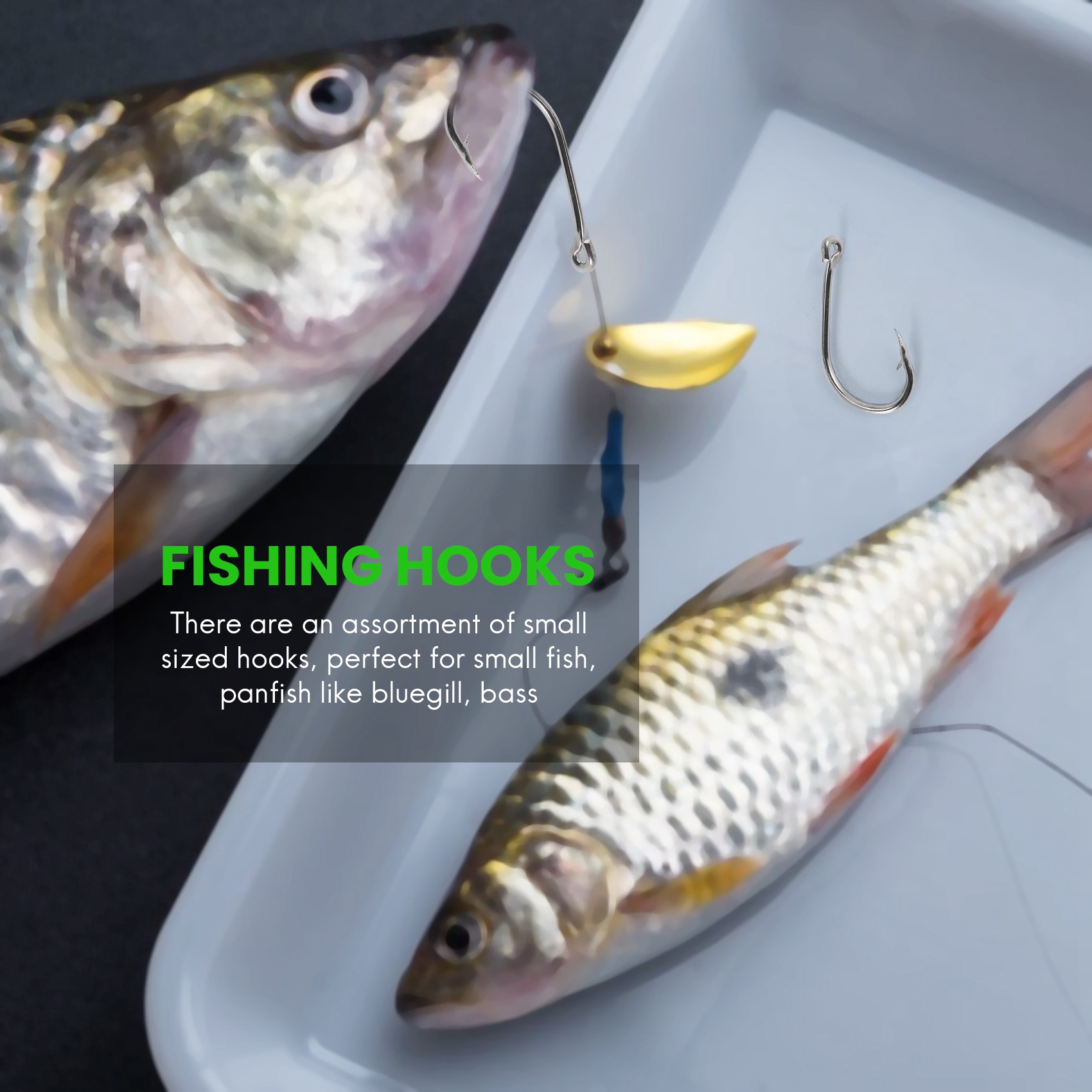 Nueva llegada 500 piezas/set d - Fishing Hook reseña y precio
